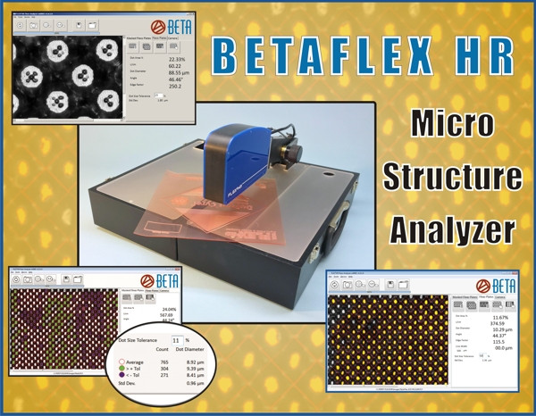 BetaFlex HR (High Resolution) Flexo Analyzer For Micro-Structure Analysis