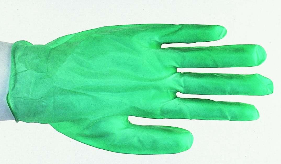 Lithco Green Heavy Duty Vinyl Gloves