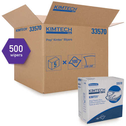 Kimtech Prep Kimtex Wipers - 8.8" x 16.8"