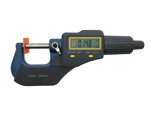 Inch/Metric LCD Readout Micrometer