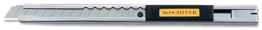 OLFA Stainless Steel Slide Lock Utility Knife (SIL)