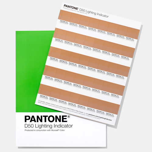 PANTONE Lighting Indicator Stickers - D50