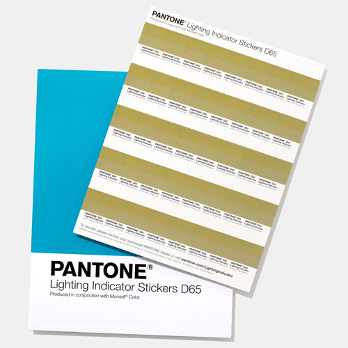 PANTONE Lighting Indicator Stickers - D65