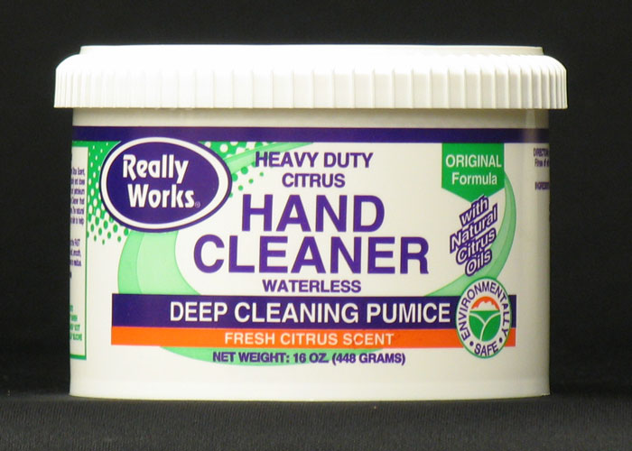 Really Works Hand Cleaner with Pumice: 16 oz