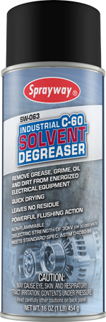 Sprayway #63 C-60 Solvent Degreaser