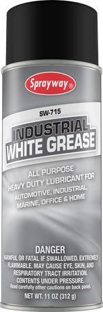 Sprayway #715 Industrial White Grease Lubricant