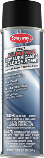 Sprayway #77 All Purpose Dry Lubricant & Release Agent