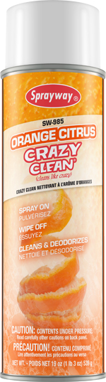 Sprayway #985 Orange Citrus Crazy Clean