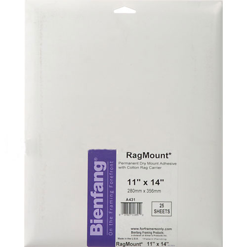 Bienfang RagMount Giclee Dry Mount Tissue
