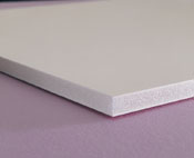 Foam Board With Heat Activated Adhesive