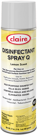 Claire CL1002 Disinfectant Spray Q Lemon Scent