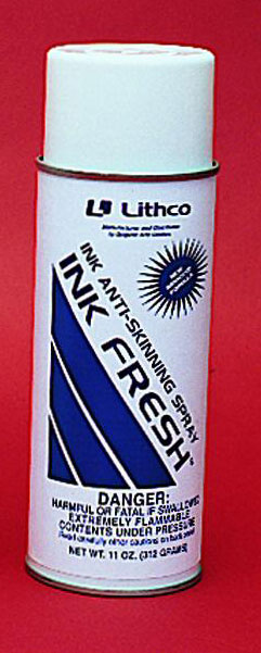 Lithco Ink Fresh™ Anti-Skinning Spray - 12 oz.