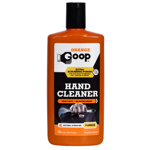 Orange Goop Hand Cleaner with Pumice