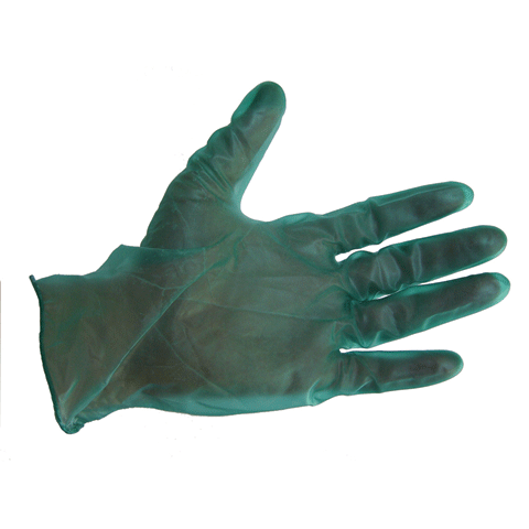 Disposable Vinyl Glove - Green