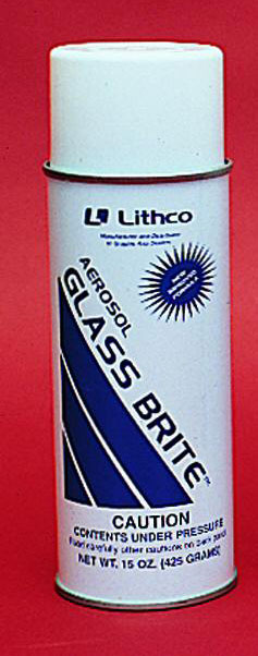 Lithco Aerosol Glass Brite Glass Cleaner