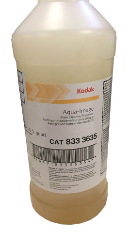 Kodak AQUA-IMAGE Plate Cleaner/Preserver