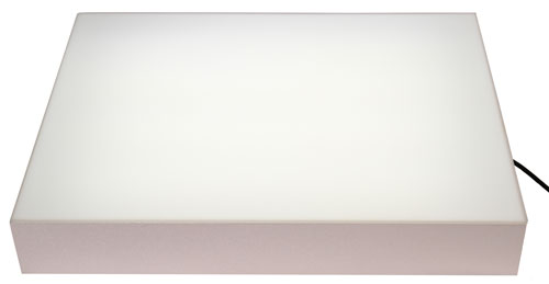 ABS White Plastic Light Box with LED Lighting