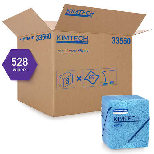 Kimtech Prep Kimtex Wipers - 12.5" x 12"