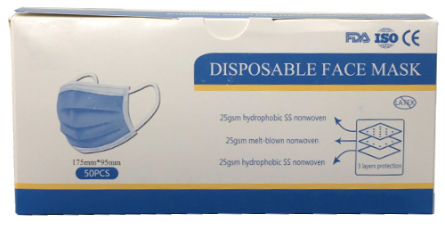 Disposable Face Masks - Medical Style