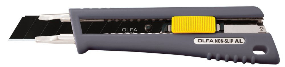 OLFA Rubber Grip Auto-Lock Utility Knife (NL-AL)