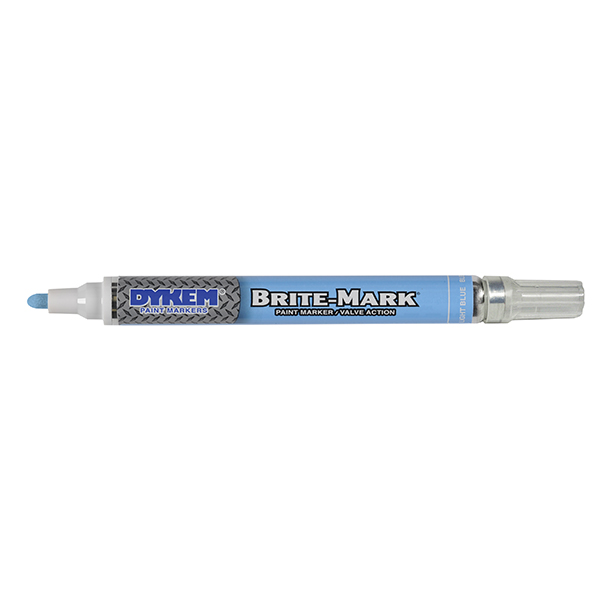 Dykem #84050 Brite Mark Marking Pen Silver, Medium Tip