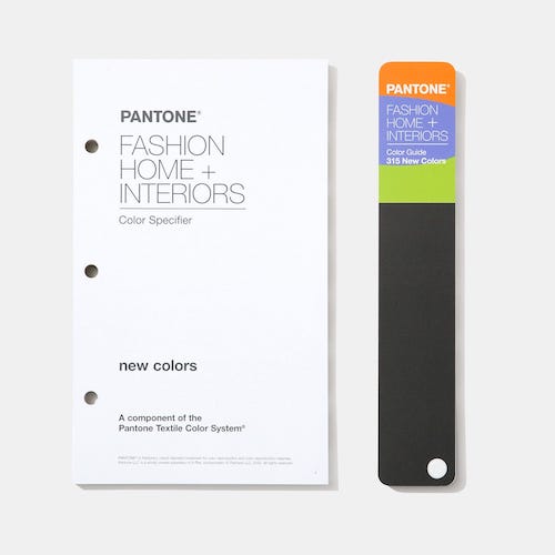 PANTONE Fashion, Home + Interiors Color Specifier and Color Guide Supplement