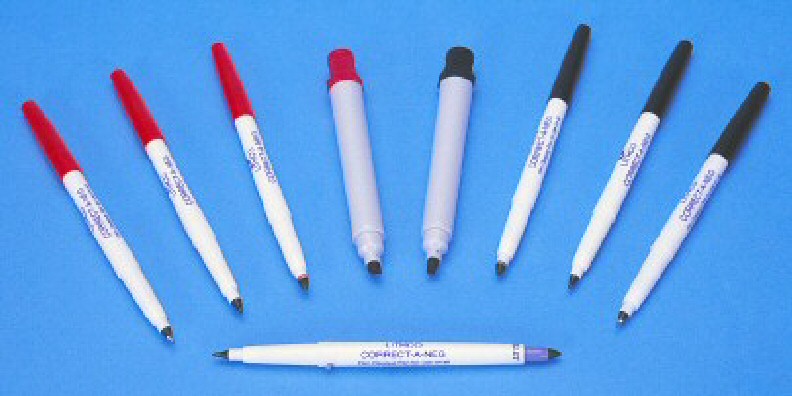 Correct-A-Neg™ Opaque Pens
