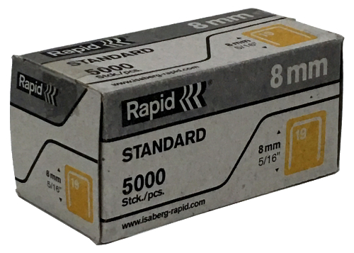 Rapid 13/8 R23 (#19) Staples - 5/16"