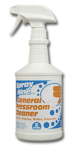 Spray Nine General Pressroom Cleaner