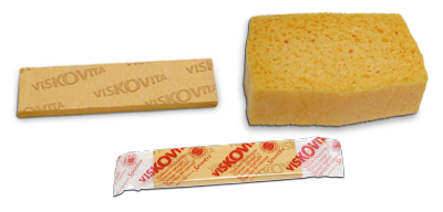 Viskovita Compressed Sponges