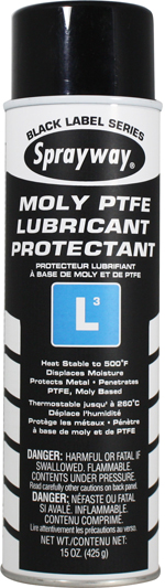 Sprayway #289 L3 Moly PTFE Lubricant Protectant
