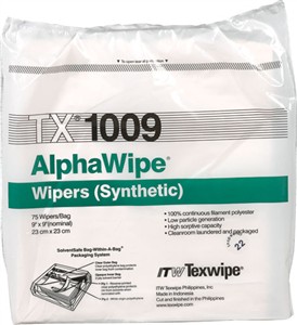Texwipe AlphaWipes 9" x 9"